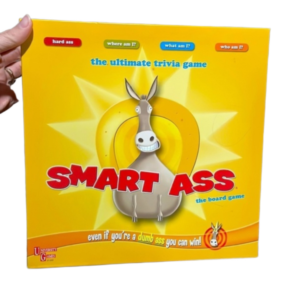 University Games Smart Ass - The Ultimate Trivia Board Game New In box